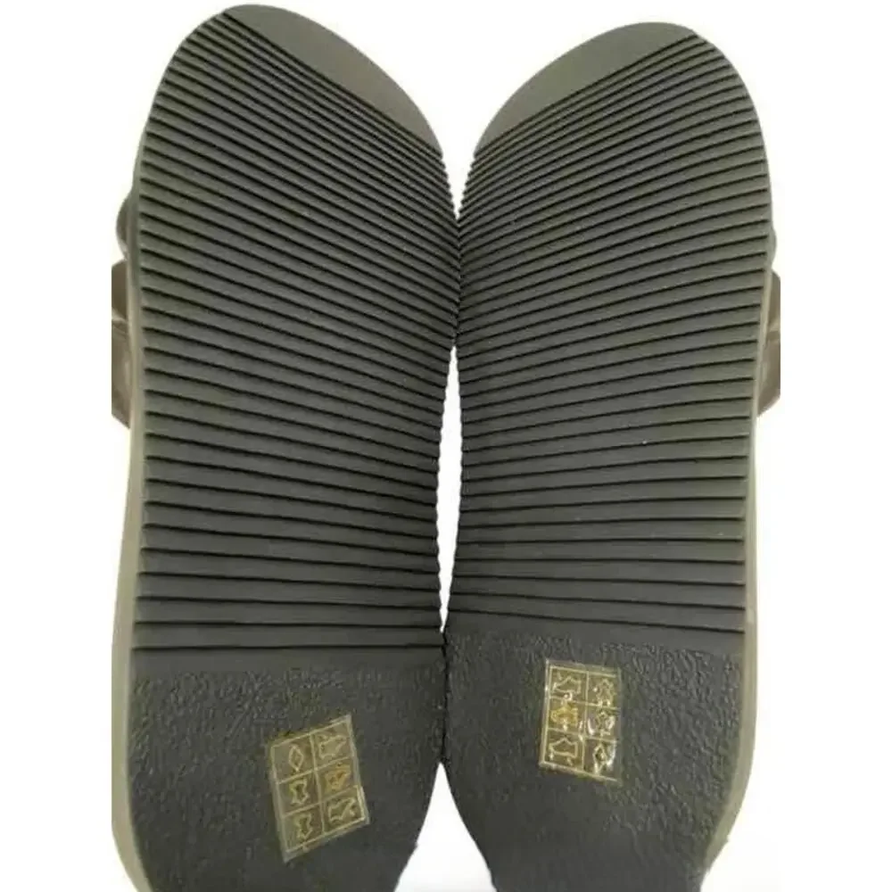 Anthony Veer Key West Leather Slide Sandals 14D